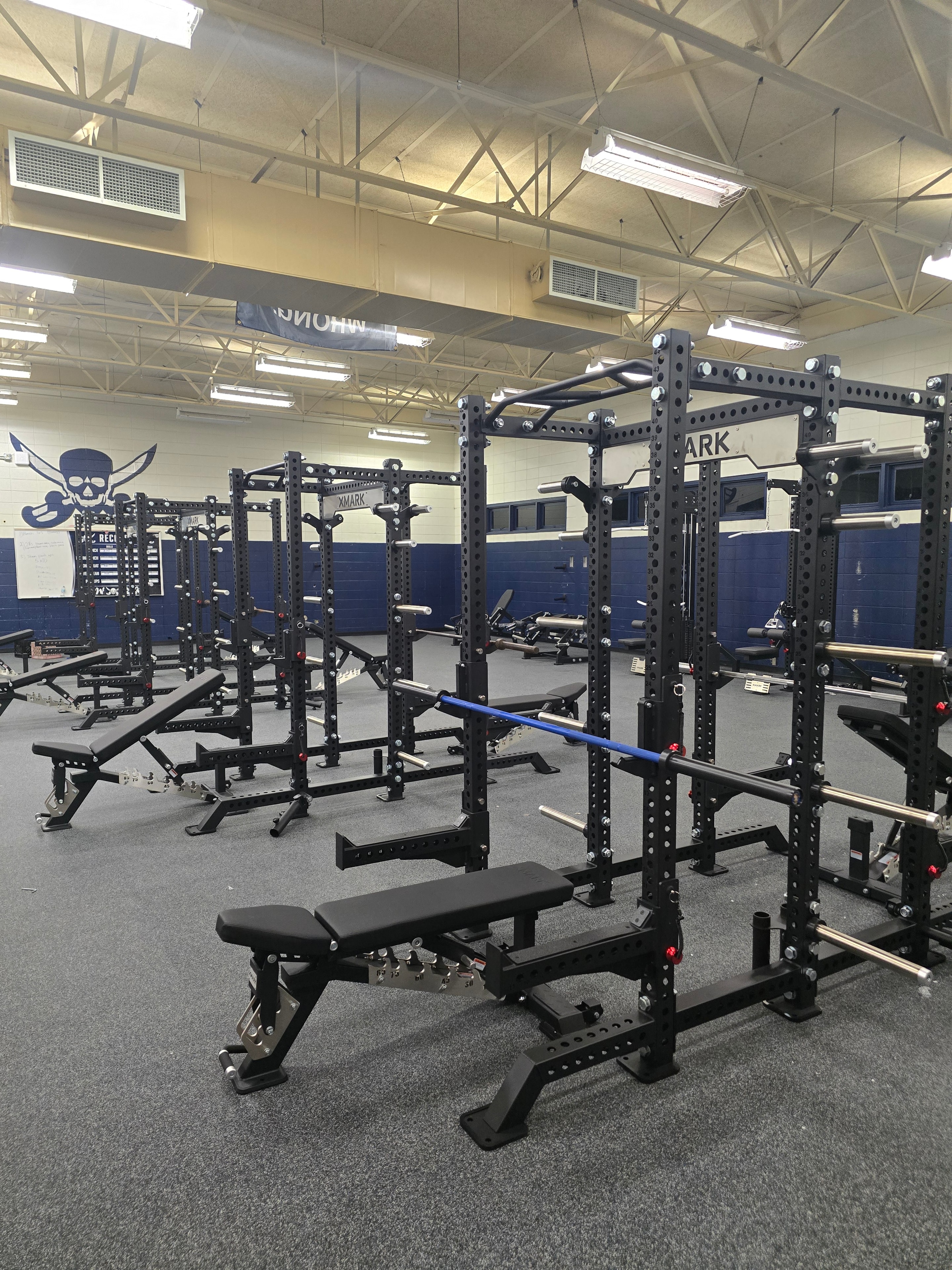 School Weight Room Installation
